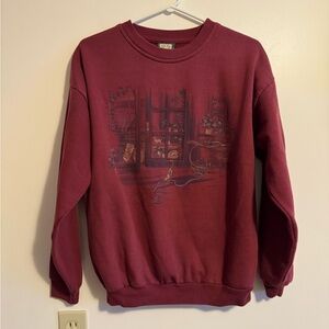 Vintage Lady Footlocker Comfy Graph Crewneck Sweatshirt